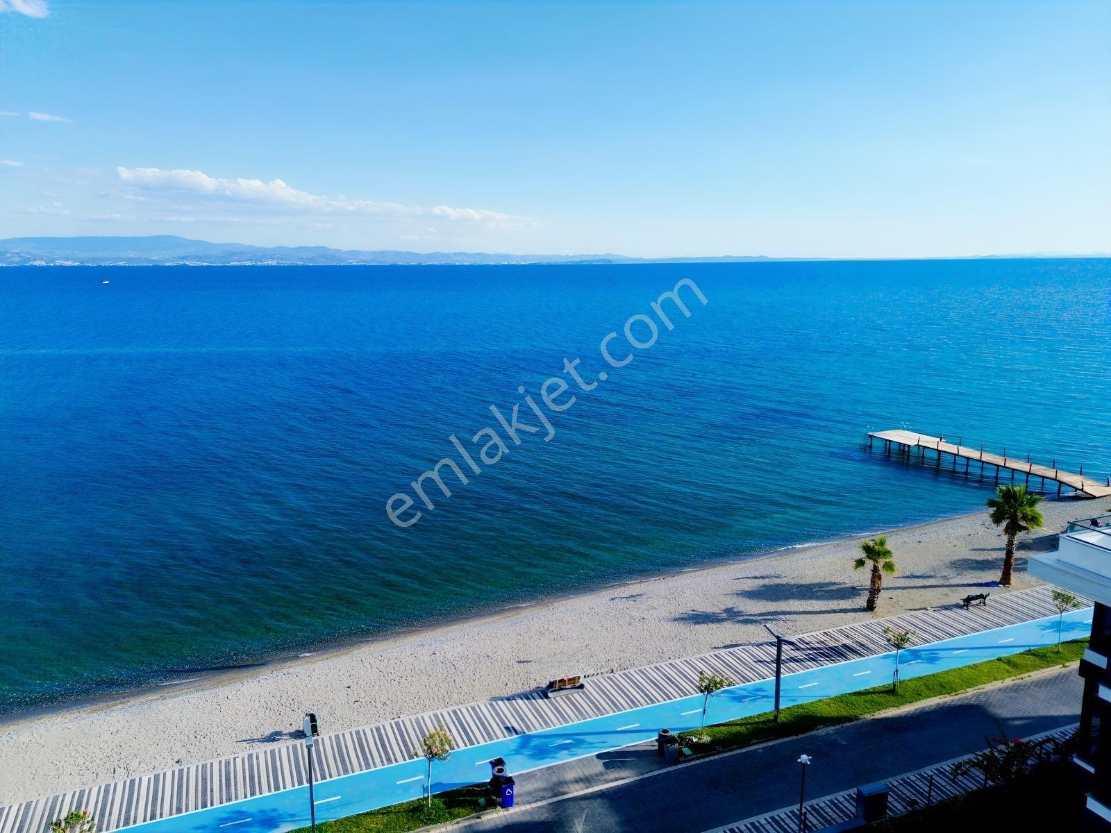 Altınoluk Adra Yalı'da Deniz Manzara Ön Cephe Satılık 3+1 Daire — fotoğraf 5