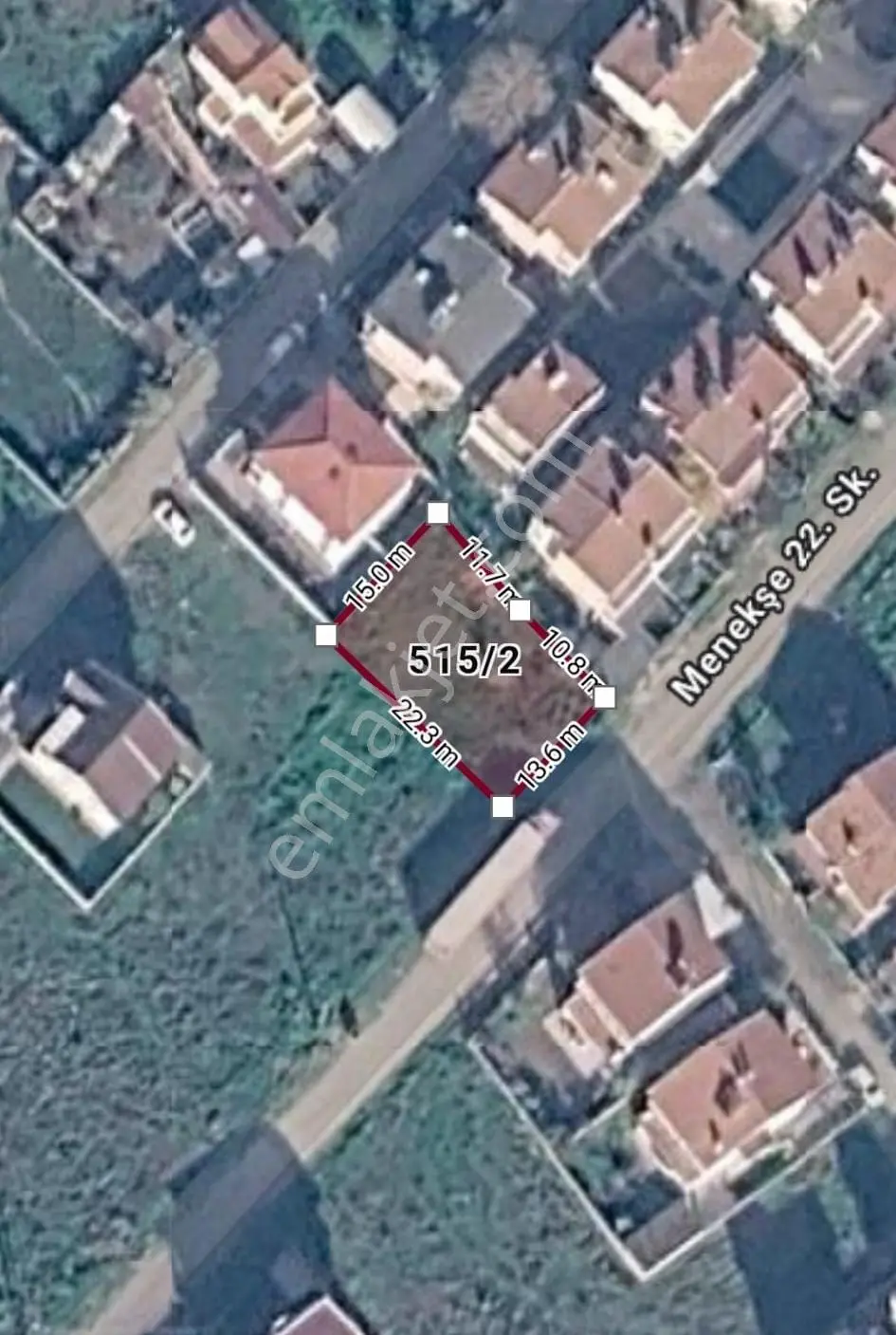 Tekirdağ Yeniçiftlik'te Villa İmarlı 310m2 Arsa — fotoğraf 3