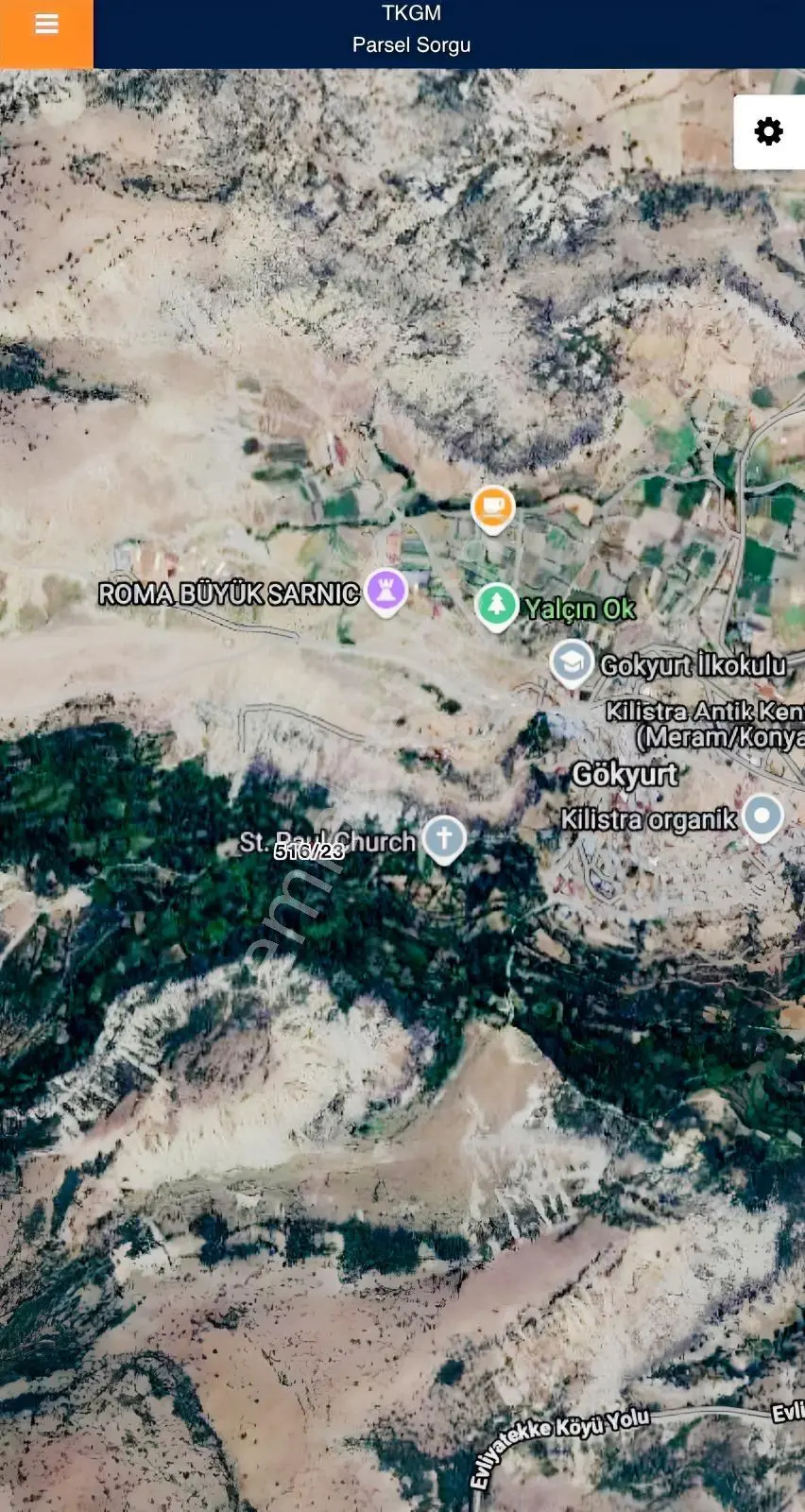 Konyanın Kapodokyası Klıstra Da 225 M2 Satılık Bahçe — fotoğraf 4