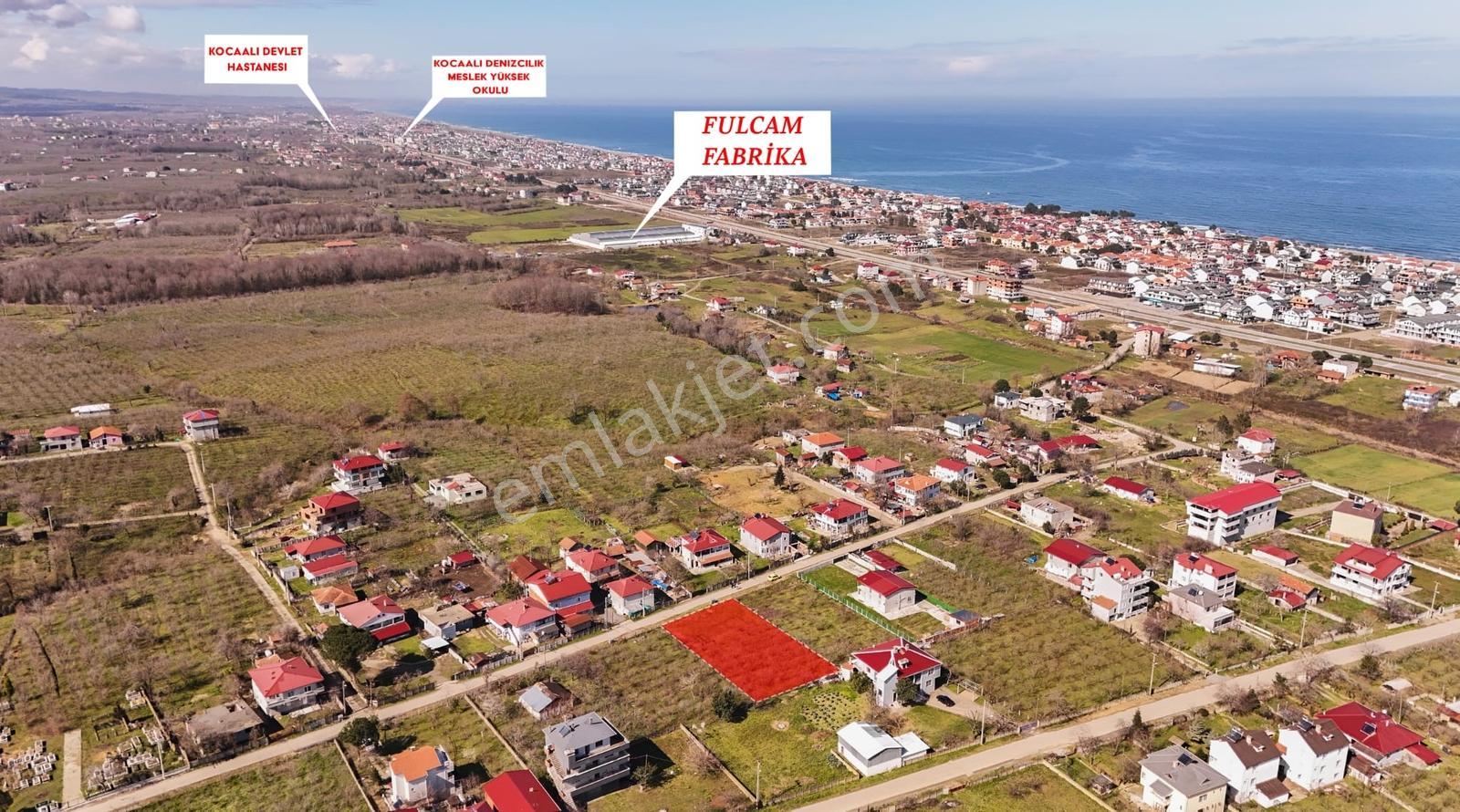 Kocaali Kadıköyde Deniz Manzaralı 1077 Mkare Fırsat Arsa