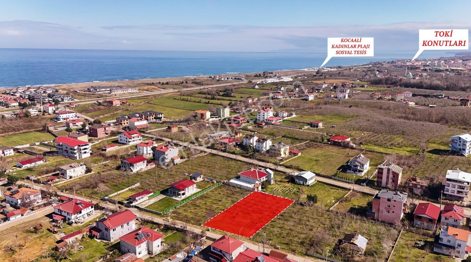 Kocaali Kadıköyde Deniz Manzaralı 1077 Mkare Fırsat Arsa — fotoğraf 2
