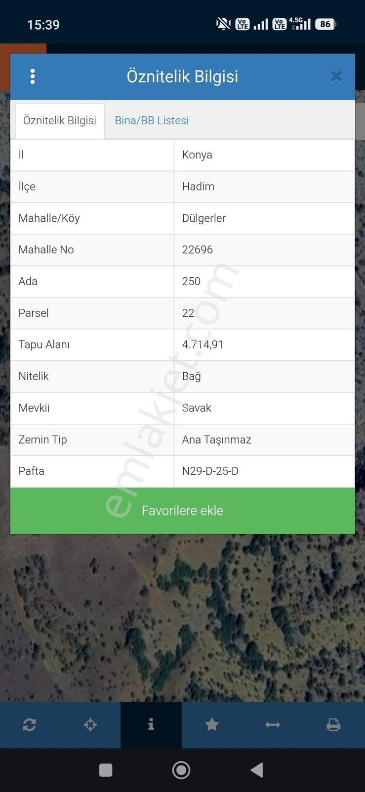4700 Metre Bağ 185 Bin Tl — fotoğraf 5