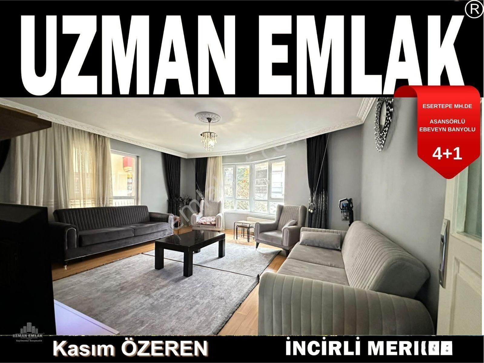 Uzman Emlak Ofisinden Esertepe Mh.de Katta Bağımsız E.banyolu 4+1 Daire