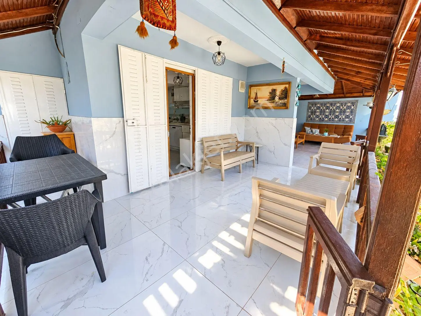 Didim Mavişehirde Denize 100m, 2+1 Deniz Manzaralı Dubleks Villa — fotoğraf 4