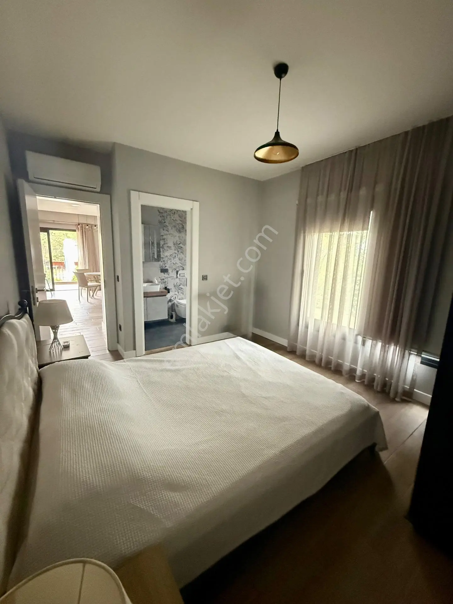 Bodrum Merkez Yokuşbaşı’nda Satılık Yerden Isıtmalı, Eşyalı 2+1 Bahçe Katı — fotoğraf 11