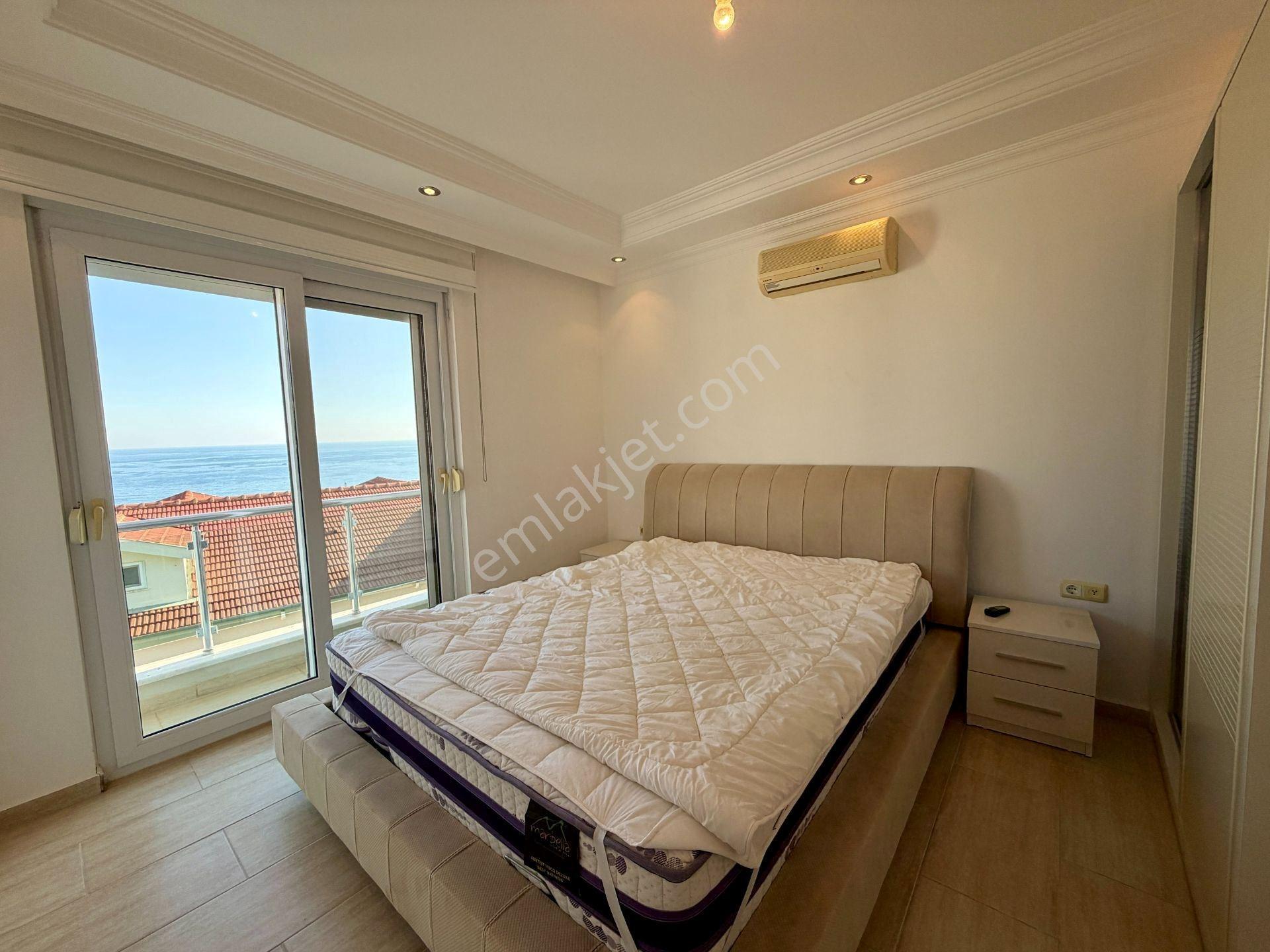 Alanya Kleopatra’da Panoramik Deniz Manzaralı Full Eşyalı 3+1 Penthouse — fotoğraf 6