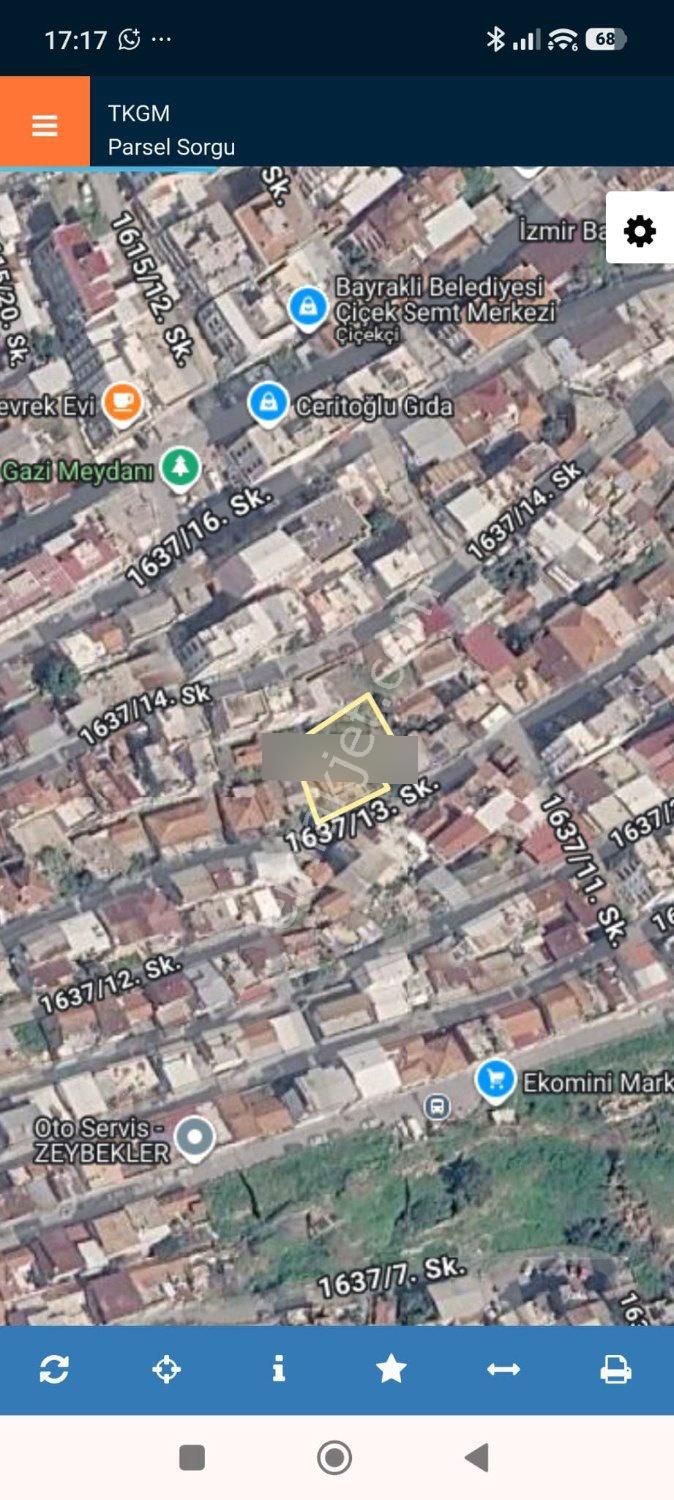 Bayraklı'Da Yola Cephelı Müstakıl Parsel 493 M2 Satılık Arsa — fotoğraf 10