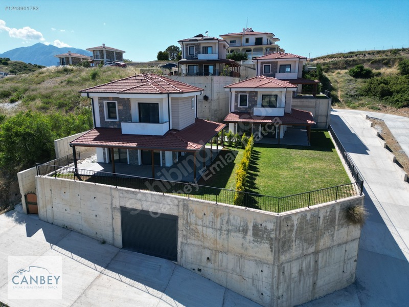 Datça Burgaz'da Panoramik Deniz Manzaralı 5+1 Lüks Villa — fotoğraf 29