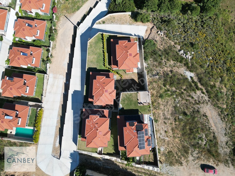 Datça Burgaz'da Panoramik Deniz Manzaralı 5+1 Lüks Villa — fotoğraf 31
