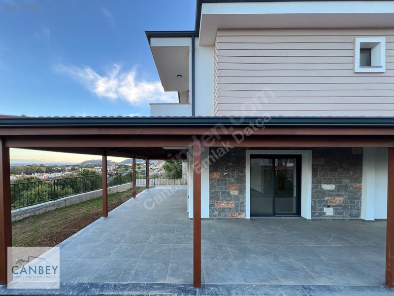 Datça Burgaz'da Panoramik Deniz Manzaralı 5+1 Lüks Villa — fotoğraf 33