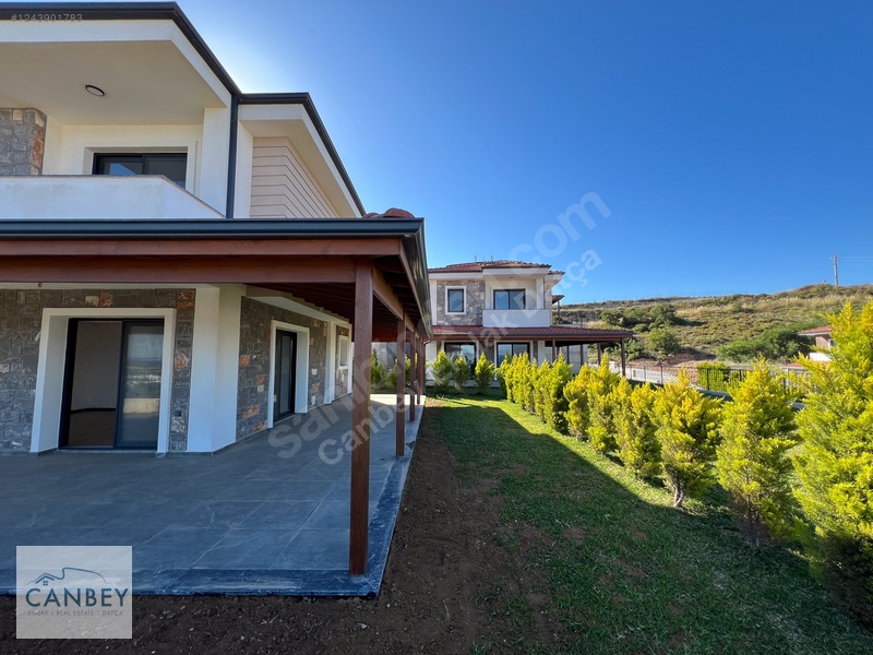 Datça Burgaz'da Panoramik Deniz Manzaralı 5+1 Lüks Villa — fotoğraf 56
