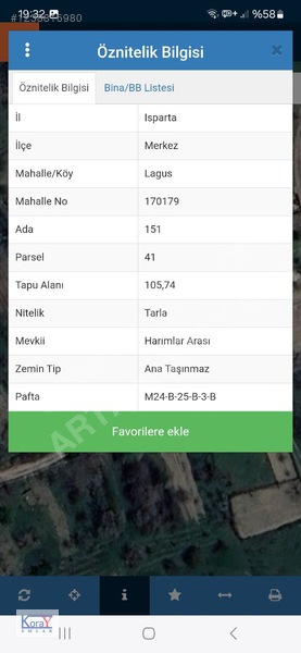 Yakaören Köyünde Satılık Bahce 345 M2 — fotoğraf 3