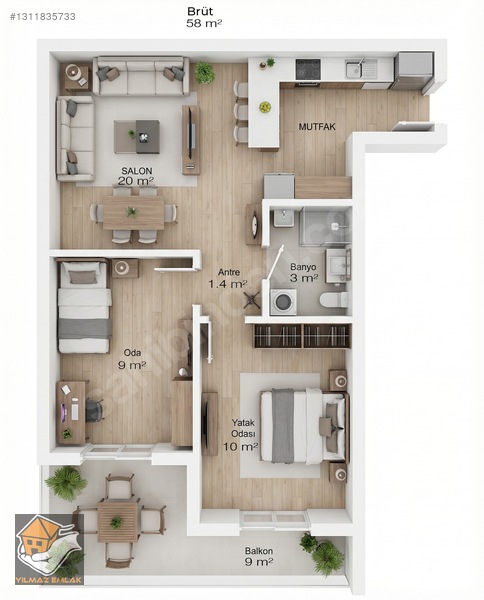 Beker Bulvar Projemizde 35.500tl Taksitler İle 2+1~yılmaz Emlak — fotoğraf 10