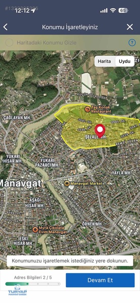 Manavgat İçi Eşyalı Lüks Krediye Uygun Satılık Daire 3.375.000 — fotoğraf 6
