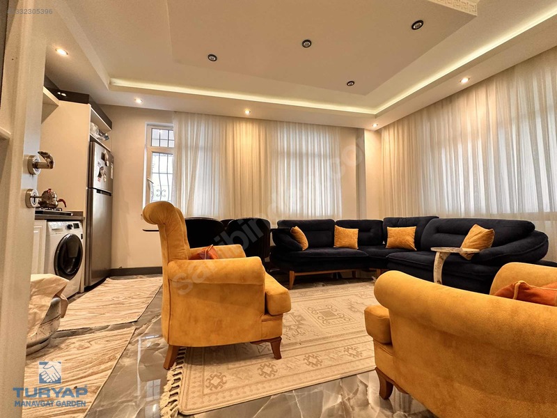 Manavgat İçi Eşyalı Lüks Krediye Uygun Satılık Daire 3.375.000 — fotoğraf 11