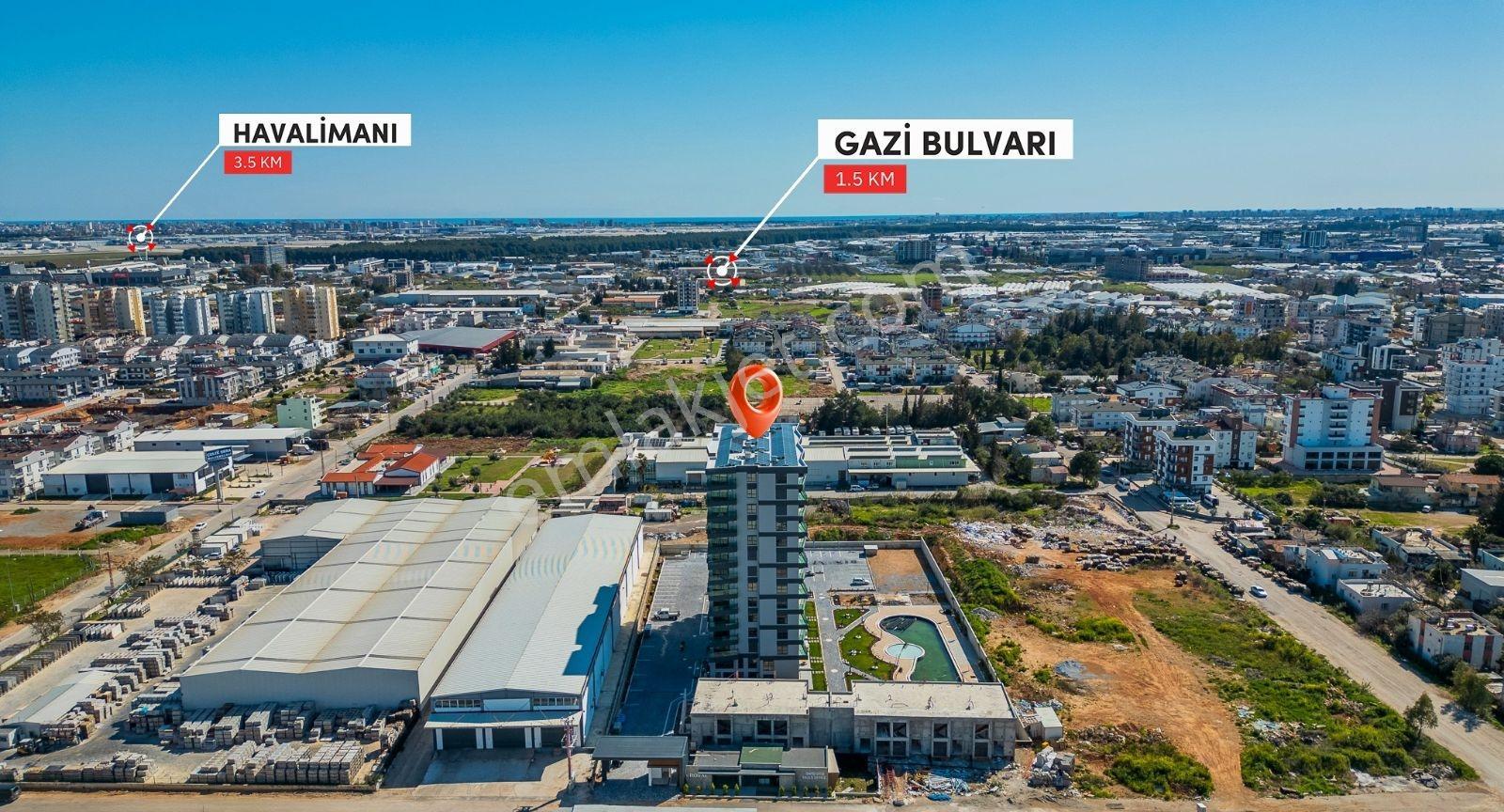 Serhat Özgüner'den Lüks Sitede 1+1 Satılık Daire — fotoğraf 16