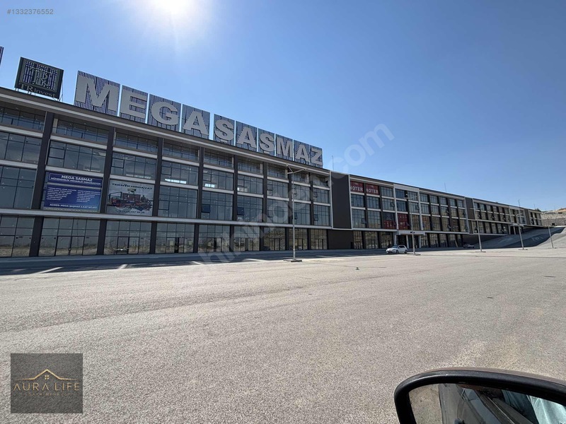 Mega Şaşmaz'da Sıfır Yapılı 120m2 Kiralık Dükkan — fotoğraf 2