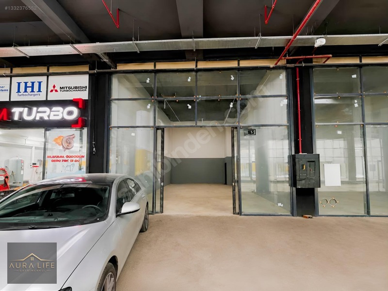 Mega Şaşmaz'da Sıfır Yapılı 120m2 Kiralık Dükkan — fotoğraf 9