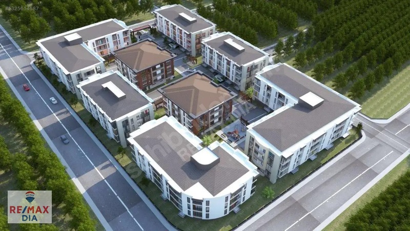 Remax Dia'dan Site İçerisinde Eşyalı Kiralık 1+1 Daire — fotoğraf 16