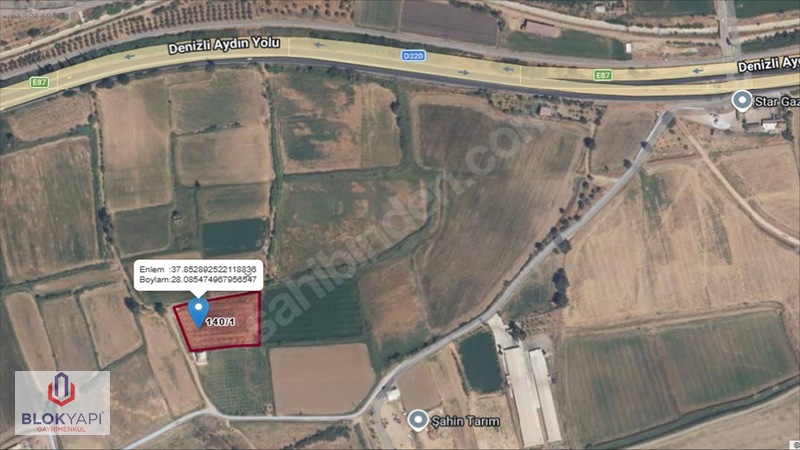 Aydın Köşk Yavuzköy Mh. Otoyol Yakını 4426 M2 Yatırımlık Tarla — fotoğraf 5