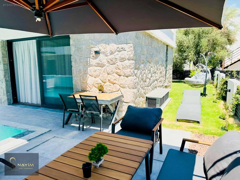 Bodrum Eskiçeşmede Havuzlu-bahçeli, Eşyalı 2+1 Dubleks Daire — fotoğraf 4