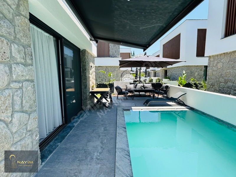 Bodrum Eskiçeşmede Havuzlu-bahçeli, Eşyalı 2+1 Dubleks Daire — fotoğraf 6