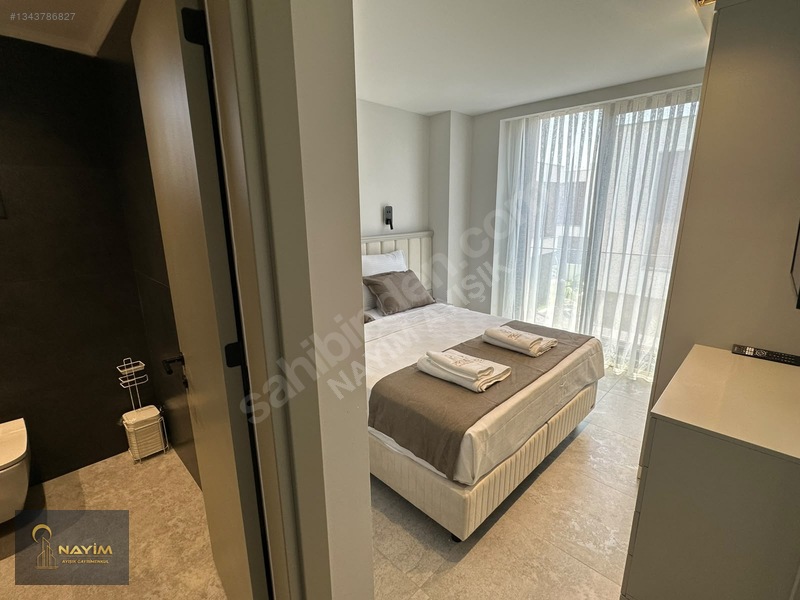Bodrum Eskiçeşmede Havuzlu-bahçeli, Eşyalı 2+1 Dubleks Daire — fotoğraf 11