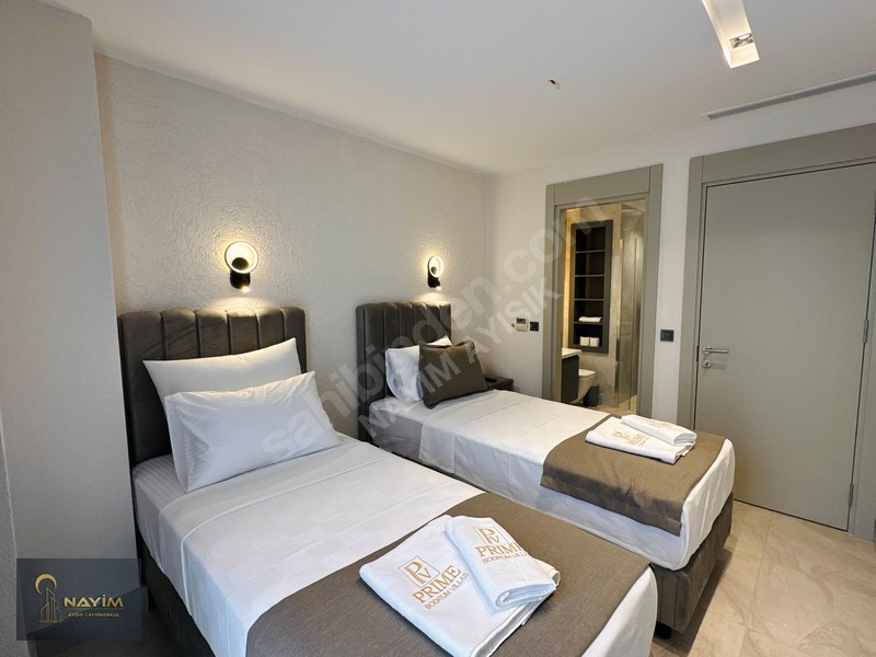 Bodrum Eskiçeşmede Havuzlu-bahçeli, Eşyalı 2+1 Dubleks Daire — fotoğraf 36