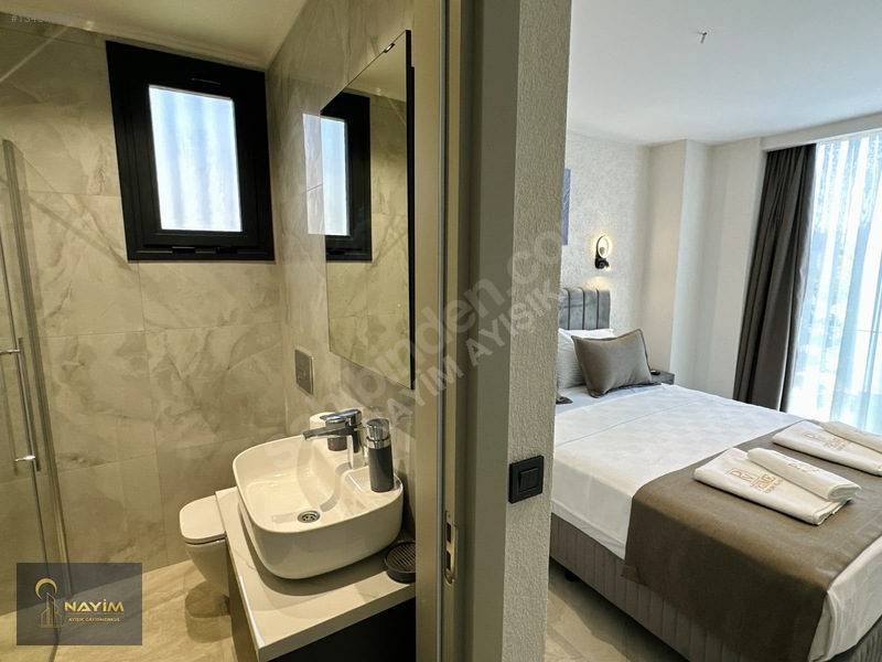 Bodrum Eskiçeşmede Havuzlu-bahçeli, Eşyalı 2+1 Dubleks Daire — fotoğraf 43