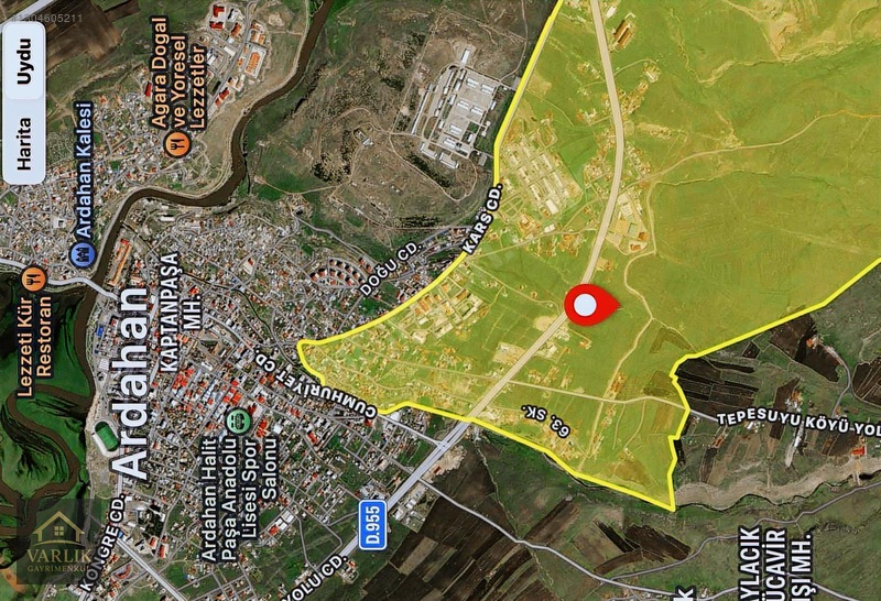 Ardahan Merkezde Ticari Artı Konut İmarlı Arsa