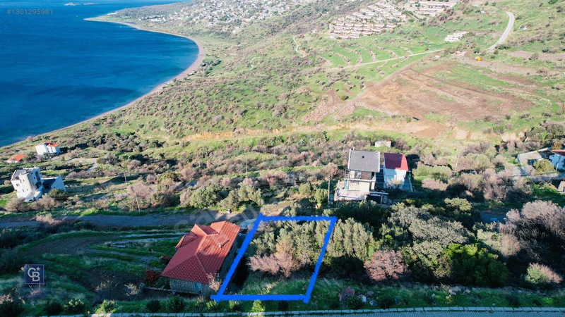 Çandarlı'da Adalar Manzaralı, İmarlı Satılık Villa Arsası 358m² — fotoğraf 2