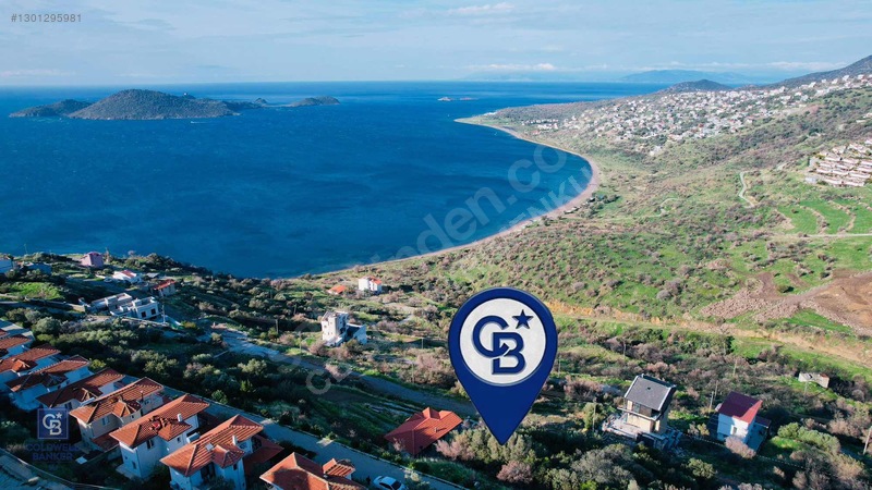 Çandarlı'da Adalar Manzaralı, İmarlı Satılık Villa Arsası 358m² — fotoğraf 5