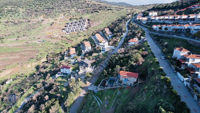 Çandarlı'da Adalar Manzaralı, İmarlı Satılık Villa Arsası 358m² — fotoğraf 7