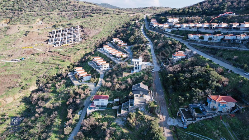 Çandarlı'da Adalar Manzaralı, İmarlı Satılık Villa Arsası 358m² — fotoğraf 8