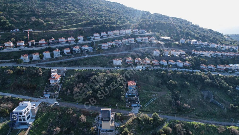 Çandarlı'da Adalar Manzaralı, İmarlı Satılık Villa Arsası 358m² — fotoğraf 11