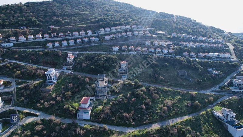 Çandarlı'da Adalar Manzaralı, İmarlı Satılık Villa Arsası 358m² — fotoğraf 12