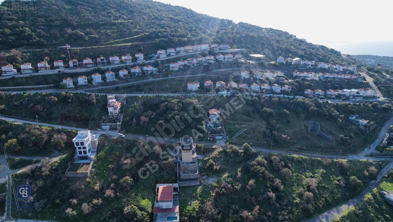 Çandarlı'da Adalar Manzaralı, İmarlı Satılık Villa Arsası 358m² — fotoğraf 13
