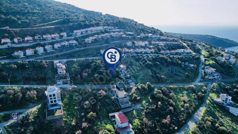 Çandarlı'da Adalar Manzaralı, İmarlı Satılık Villa Arsası 358m² — fotoğraf 14