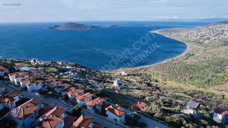Çandarlı'da Adalar Manzaralı, İmarlı Satılık Villa Arsası 358m² — fotoğraf 20