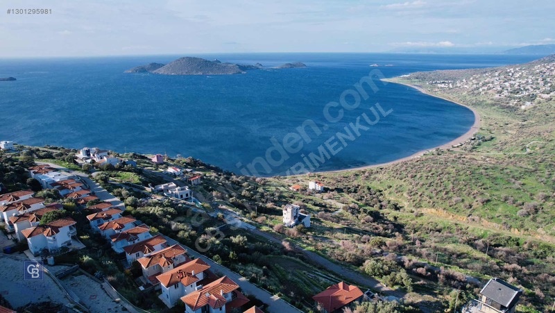 Çandarlı'da Adalar Manzaralı, İmarlı Satılık Villa Arsası 358m² — fotoğraf 21