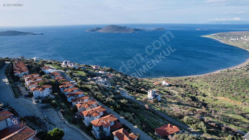 Çandarlı'da Adalar Manzaralı, İmarlı Satılık Villa Arsası 358m² — fotoğraf 22