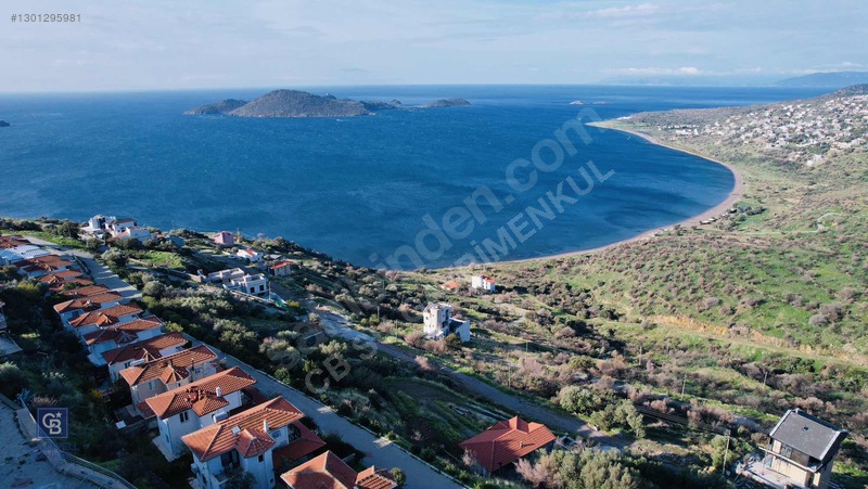 Çandarlı'da Adalar Manzaralı, İmarlı Satılık Villa Arsası 358m² — fotoğraf 23