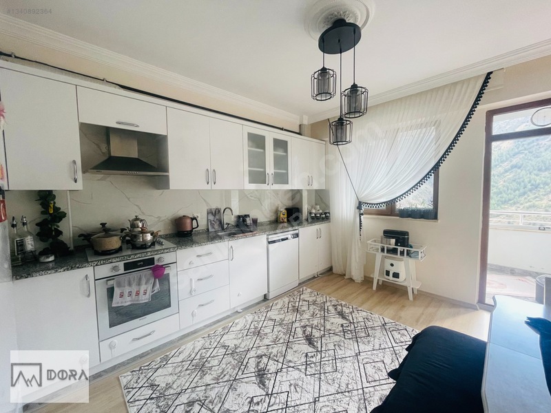 Dora'dan Manzaralı Rahat Oturuma Sahip Satılık 3+1 Daire — fotoğraf 7