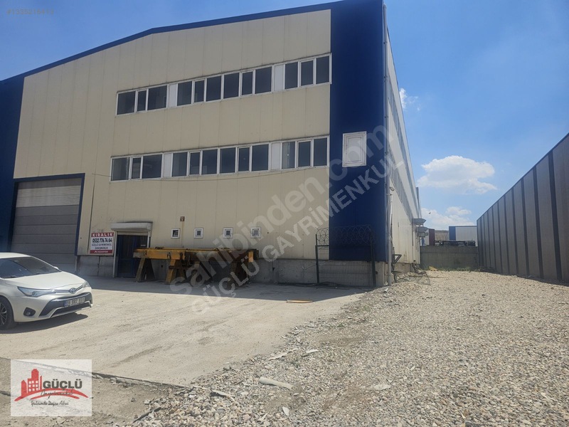 Güçlü Gayrimenkul'den Ofisli Vinçli Kullanıma Hazır Fabrika