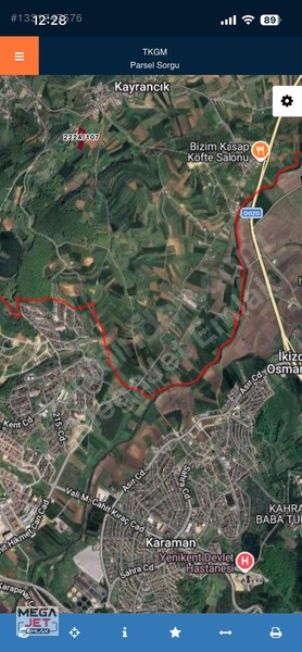 Merkeze 13 Km Altyapısı Hazır 4.943 M² Satılık Tarla — fotoğraf 4