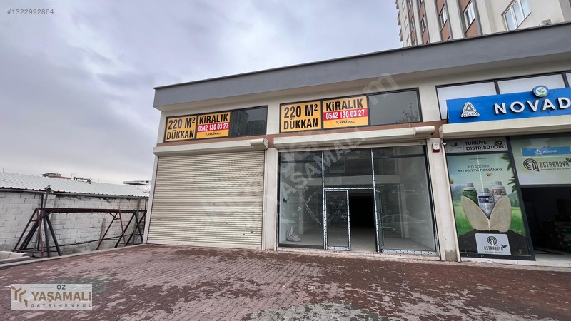 Öz Yaşamalı Gayrimenkul'Den Ana Cadde Üzeri Satılık Dükkan