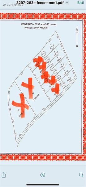 Silivri Fenerde Yanyana 5 Adet 346m2 Parsel — fotoğraf 2