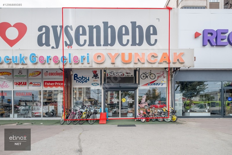 Ankara Yolu'Nda Yüksek Tabela Değerli Satılık Dükkan