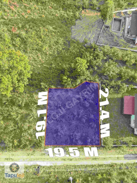 Satılık 410 M² Müstakil Parsel İmarlı Arsa — fotoğraf 3