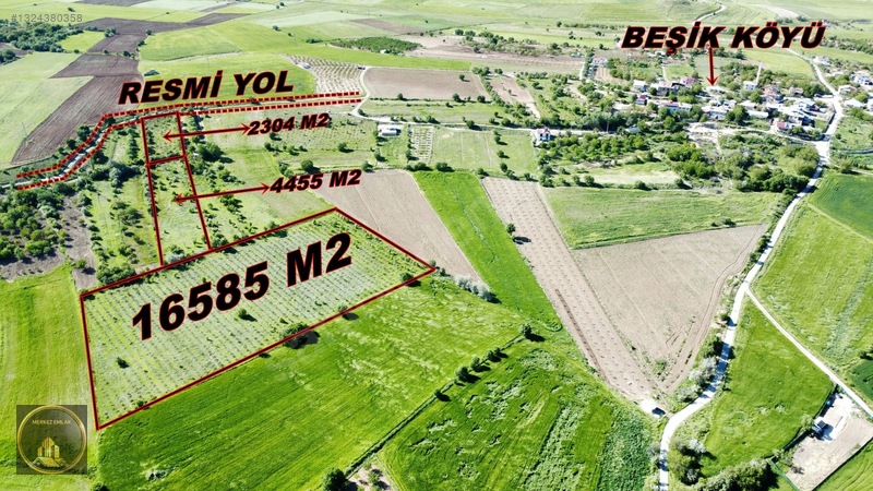 Merkez Emlak / Beşik Köyünde Satılık Tarla — fotoğraf 3